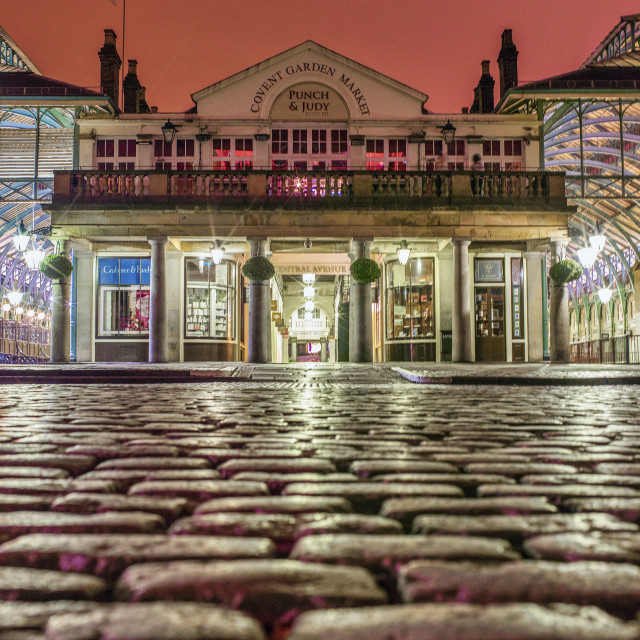 "COVENT GARDEN PIAZZA" stock image