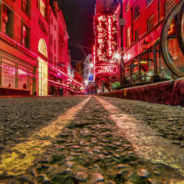 "GREAT WINDMILL STREET" stock image