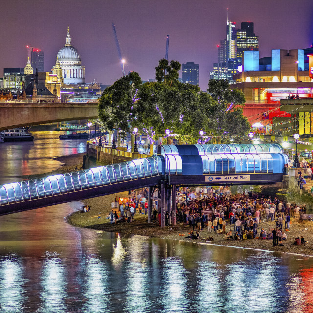 "FESTIVAL PIER" stock image