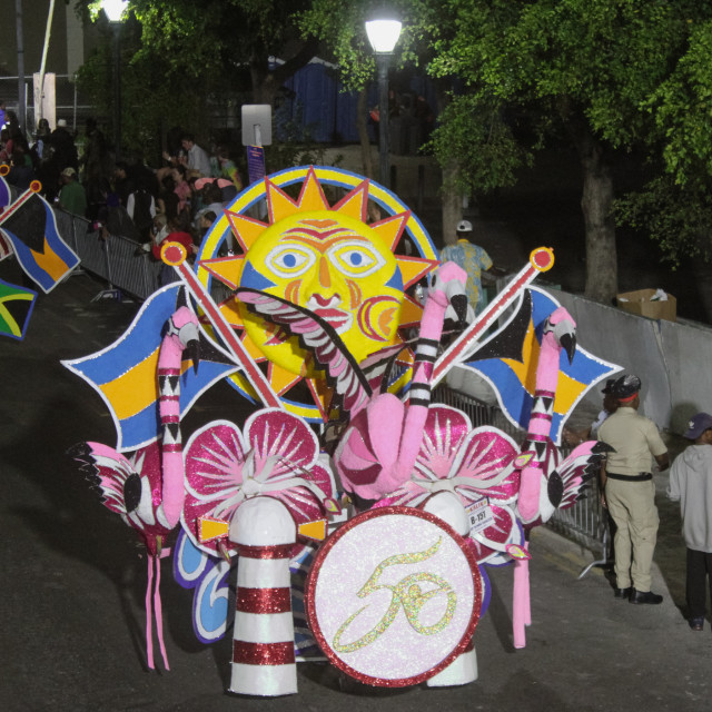 "Embrace the power of cultural expression as we delve into Bahamian Junkanoo...." stock image