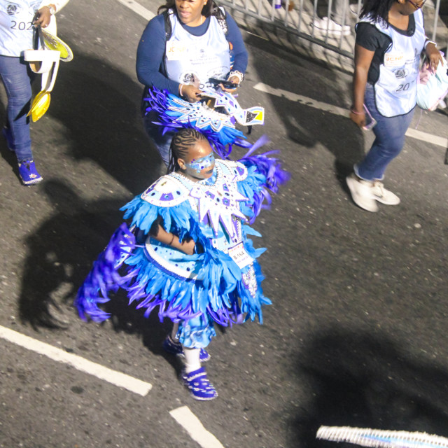 "Embrace the power of cultural expression as we delve into Bahamian Junkanoo...." stock image