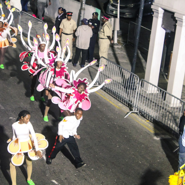 "Embrace the power of cultural expression as we delve into Bahamian Junkanoo...." stock image