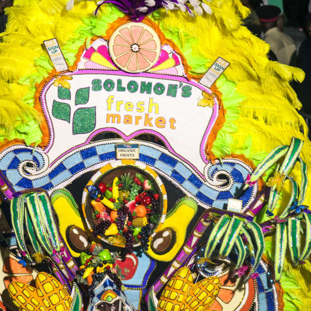 "Embrace the power of cultural expression as we delve into Bahamian Junkanoo...." stock image