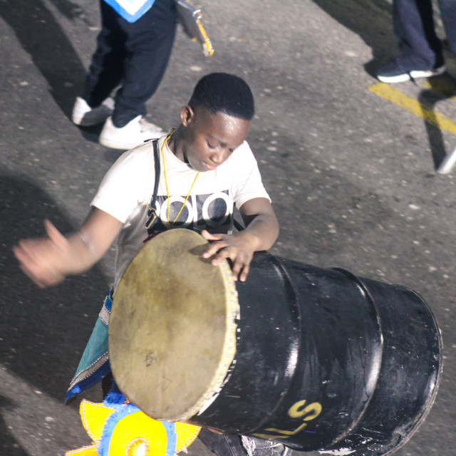 "Embrace the power of cultural expression as we delve into Bahamian Junkanoo. Experience the energy, passion, and artistry through a billion pixels captured by The Agency at PlayMas.Today. Prepare to b" stock image