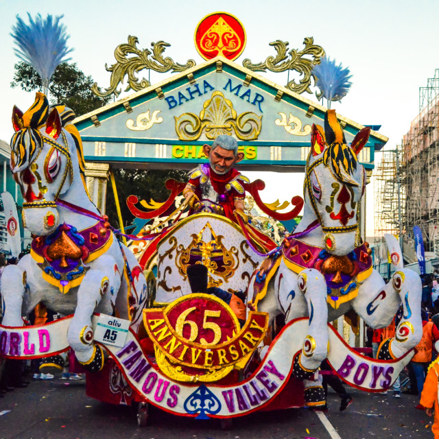 "New Year's Day Junkanoo Parade 2024" stock image