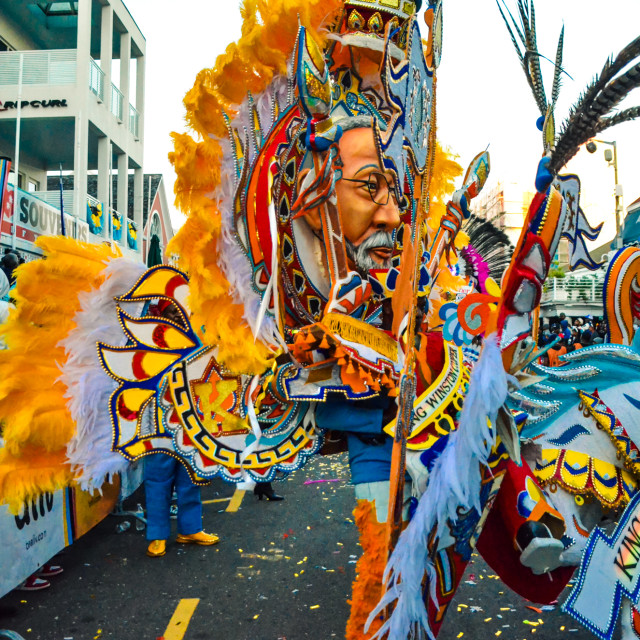 "New Year's Day Junkanoo Parade 2024" stock image