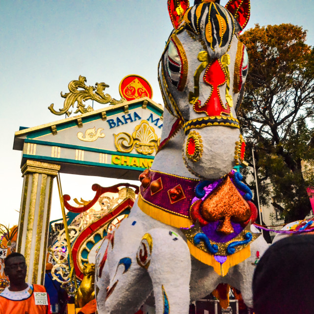 "New Year's Day Junkanoo Parade 2024" stock image