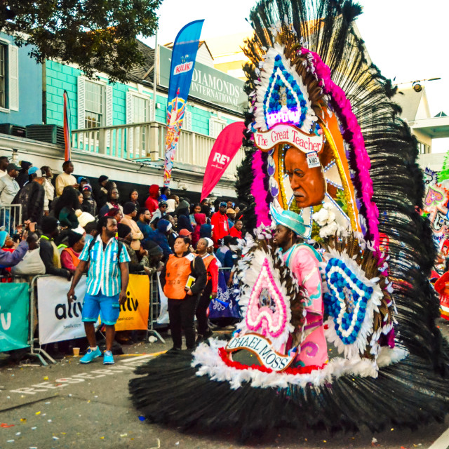 "New Year's Day Junkanoo Parade 2024" stock image