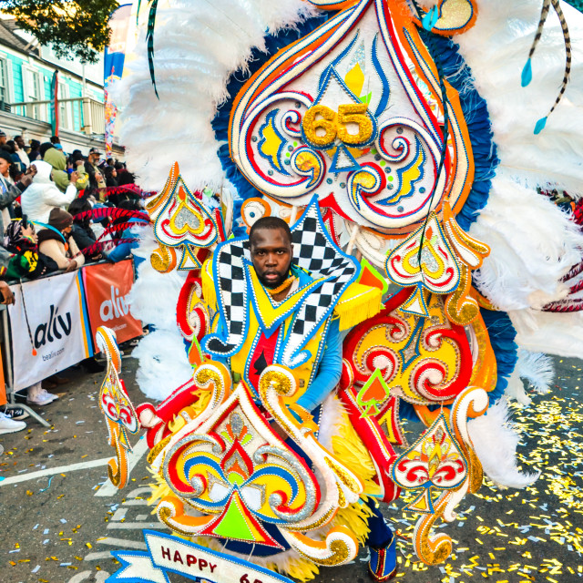 "New Year's Day Junkanoo Parade 2024" stock image