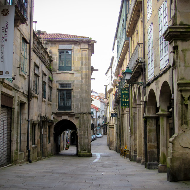 "Santiago de Compostela" stock image