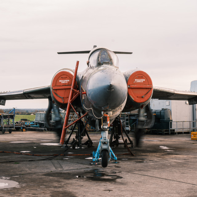 "Blackburn Buccaneer S.2B" stock image