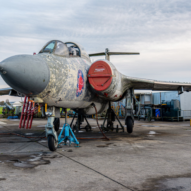 "Blackburn Buccaneer S.2B" stock image