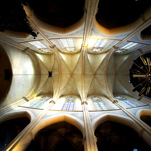 "saint roch sanctuary" stock image