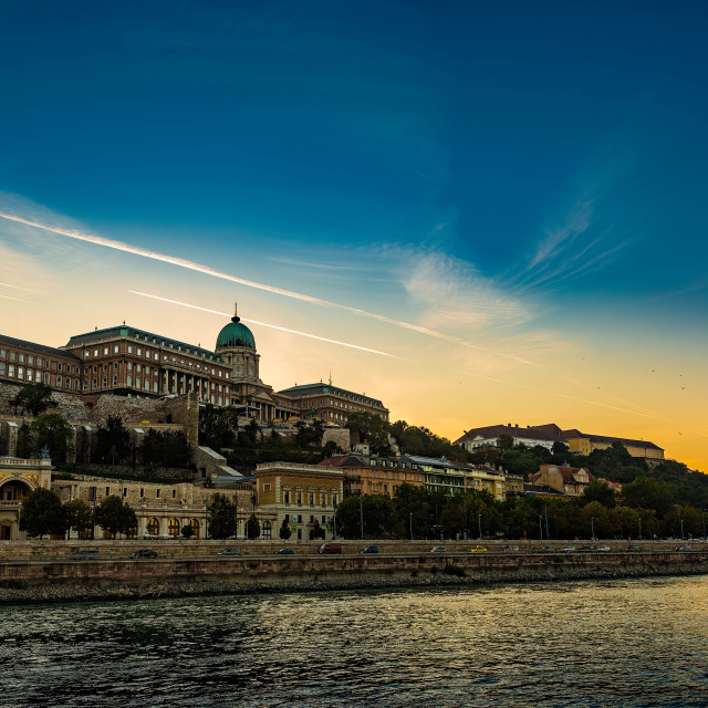 "Budapest Sunset" stock image