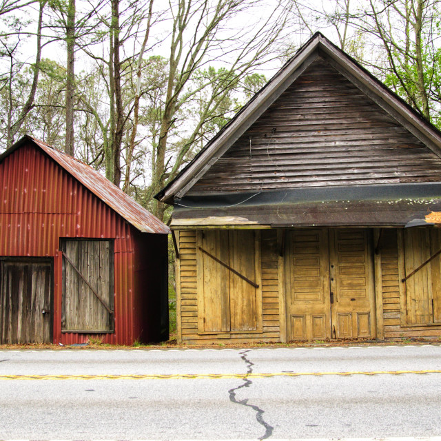 "Old Buildings" stock image