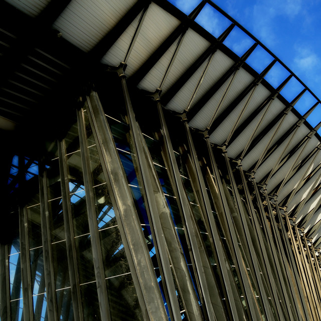 "St exupéry train station Lyon" stock image