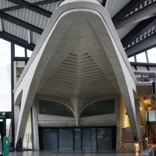 "St exupéry train station Lyon" stock image