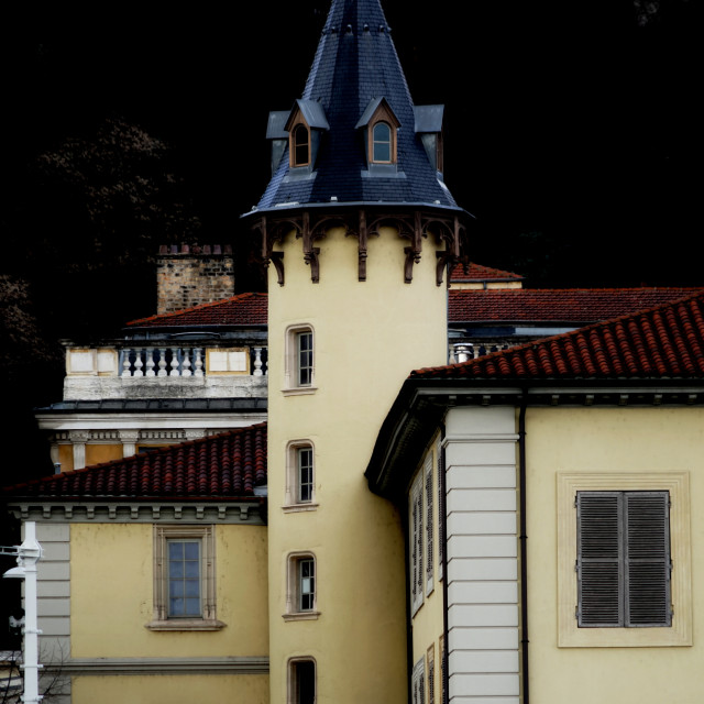 "Palais archiépiscopal de Lyon" stock image