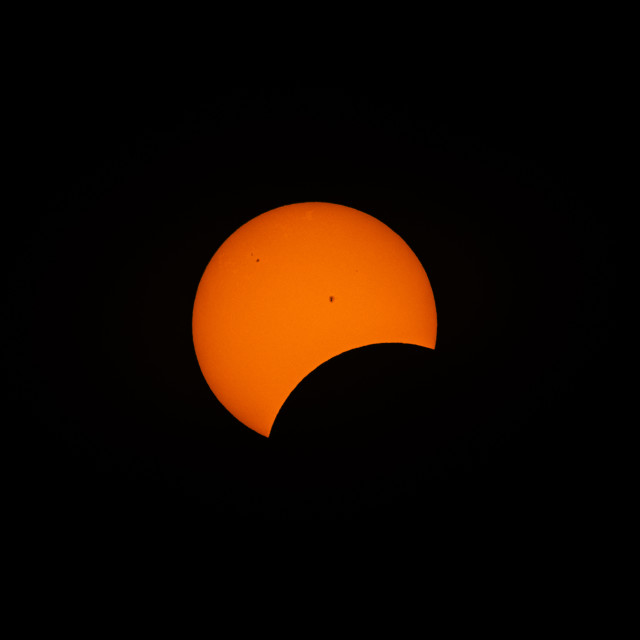 "Solar Eclipse 2" stock image