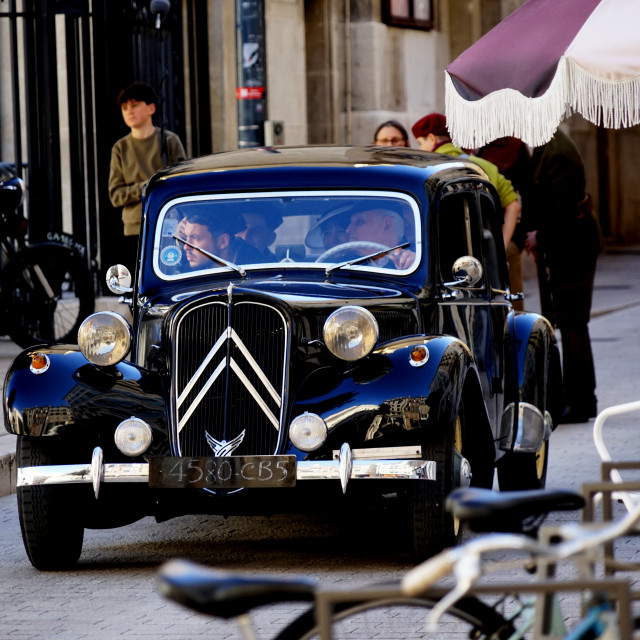 "Citroen traction avant 1953" stock image