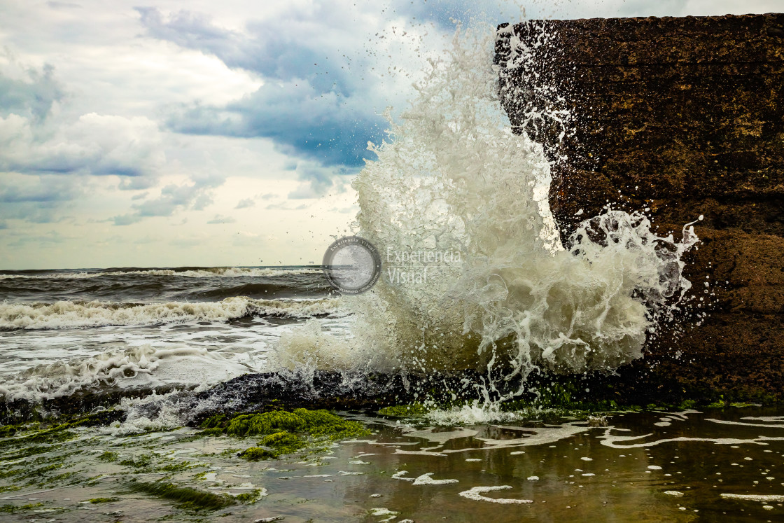 "Wave crashing" by Expvisual Filmmaking and Photography SAS de CV - $14.88 "Wave crashing" stock image