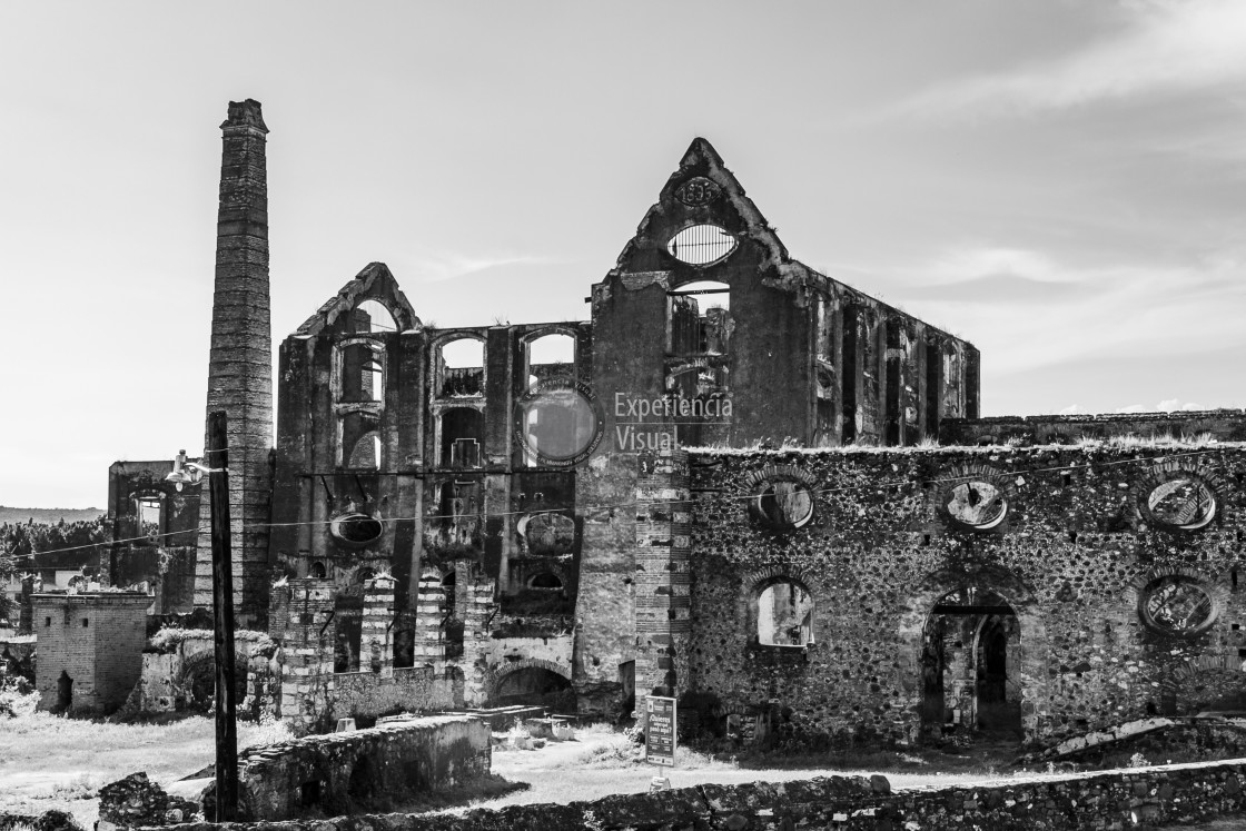 "Ex-Hacienda Coahuixtla in black and white" by Expvisual Filmmaking and Photography SAS de CV - $3.81 "Ex-Hacienda Coahuixtla in black and white" stock image