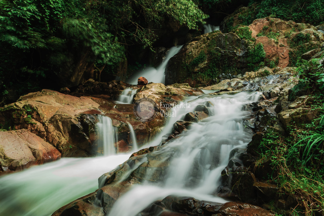 "Waterfall "Two Rivers"" by Expvisual Filmmaking and Photography SAS de CV - $6.03 "Waterfall "Two Rivers"" stock image