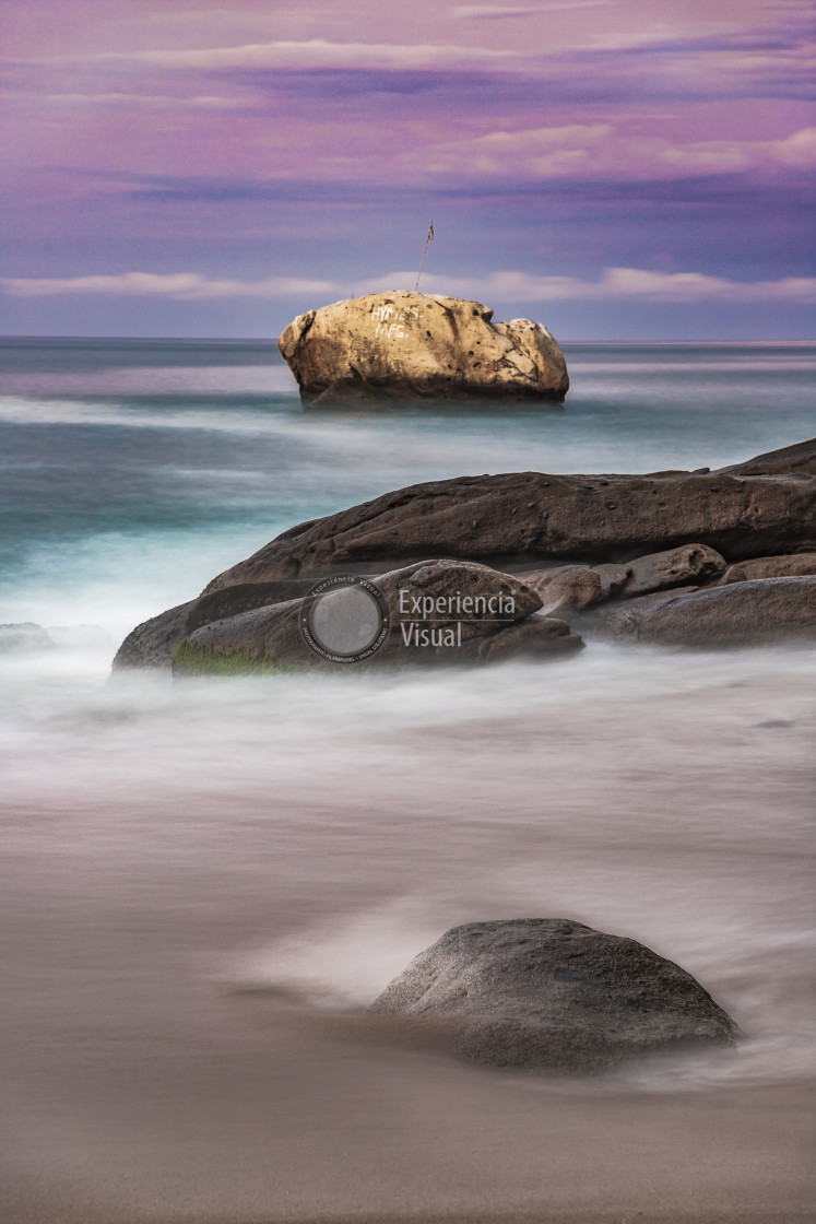 "Rocks and sea" by Expvisual Filmmaking and Photography SAS de CV - $12.57 "Rocks and sea" stock image