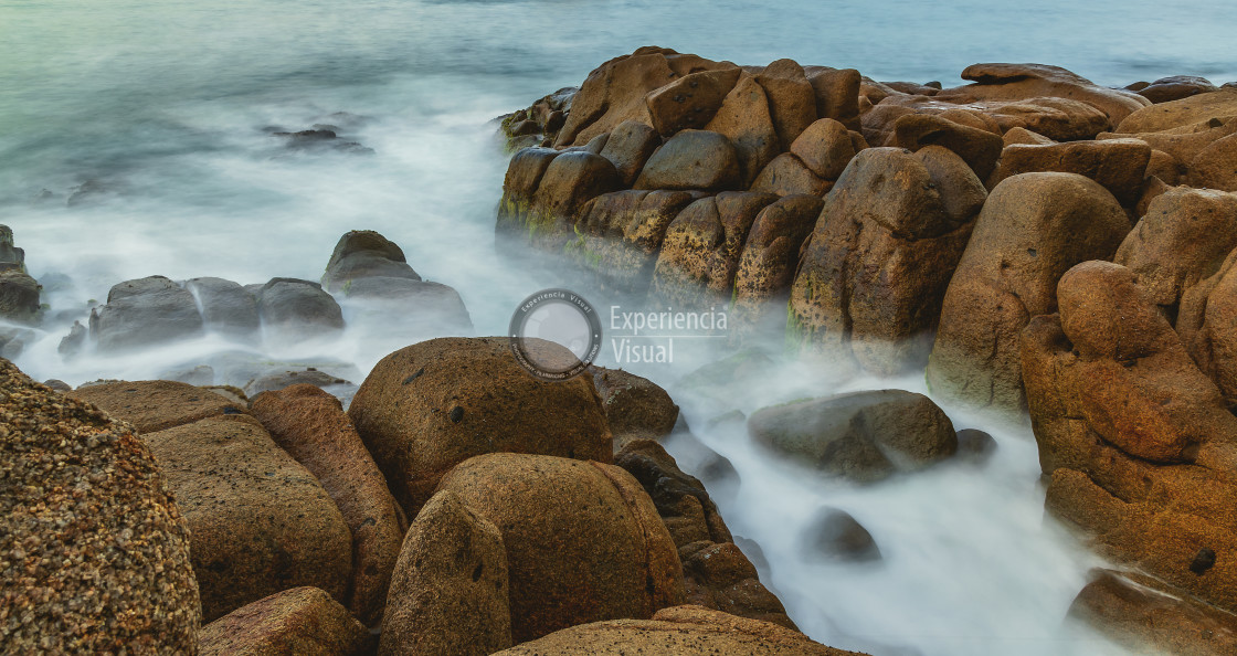 "Rocks and sea IV" stock image