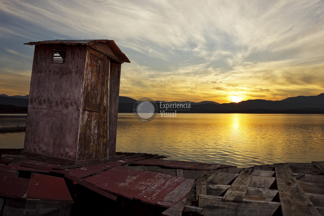 "Sunrise in Tepecoacuilco (Old Cabin)" by Expvisual Filmmaking and Photography SAS de CV - $6.03 "Sunrise in Tepecoacuilco (Old Cabin)" stock image