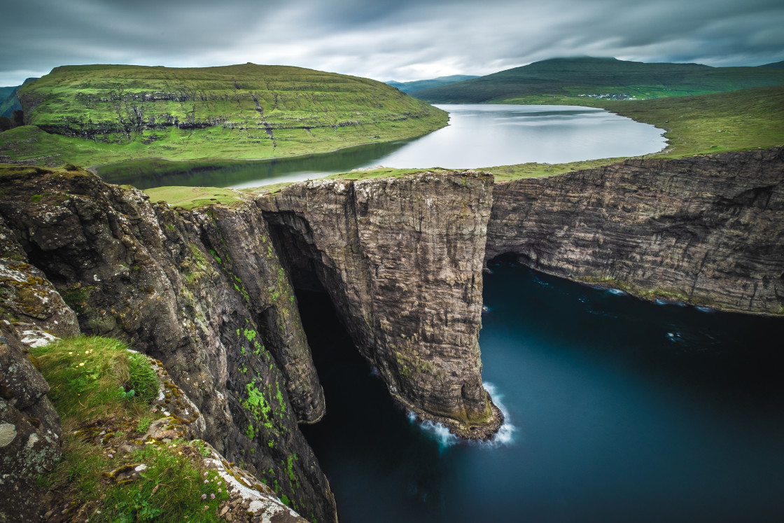 "Lake over the Sea" by primpaul - £17.00 "Lake over the Sea" stock image