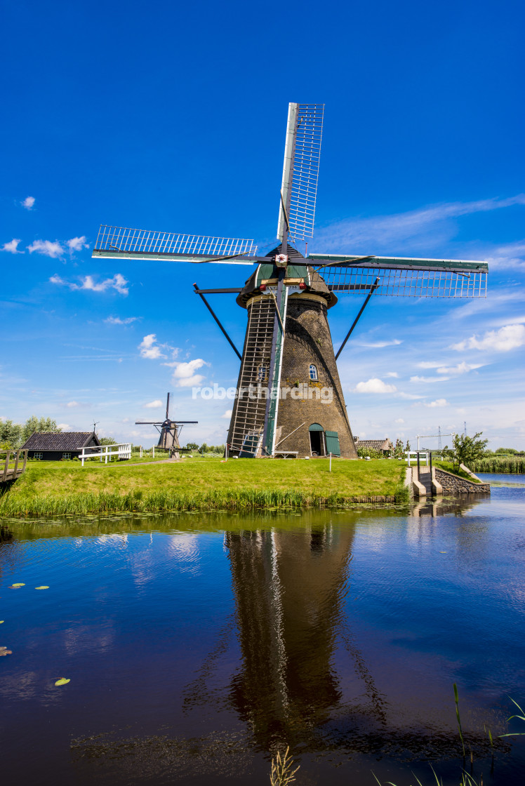 "Windmill in Unesco World Heritage Site, Kinderdijk, Holland, Netherlands." by robertharding - $62.60 "Windmill in Unesco World Heritage Site, Kinderdijk, Holland, Netherlands." stock image