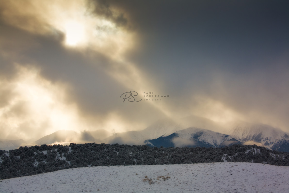 "Misty Stage II" by Paul Schlarman - $12.69 "Misty Stage II" stock image