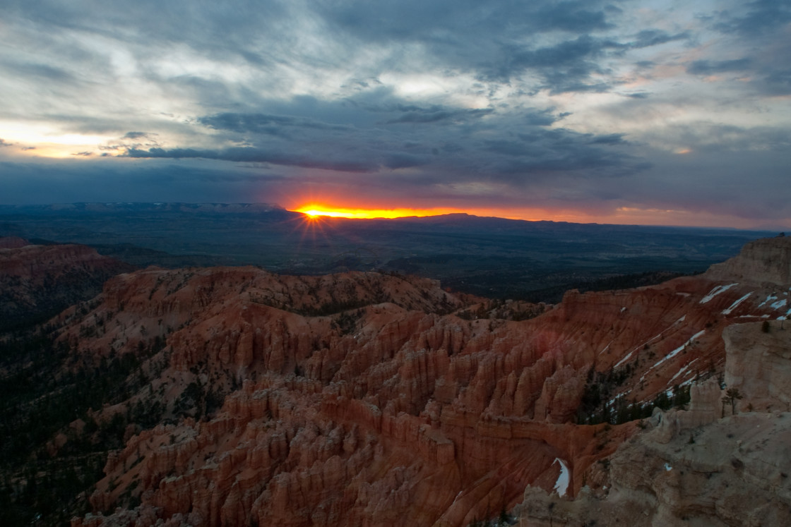 "Bryce Sunrise" stock image