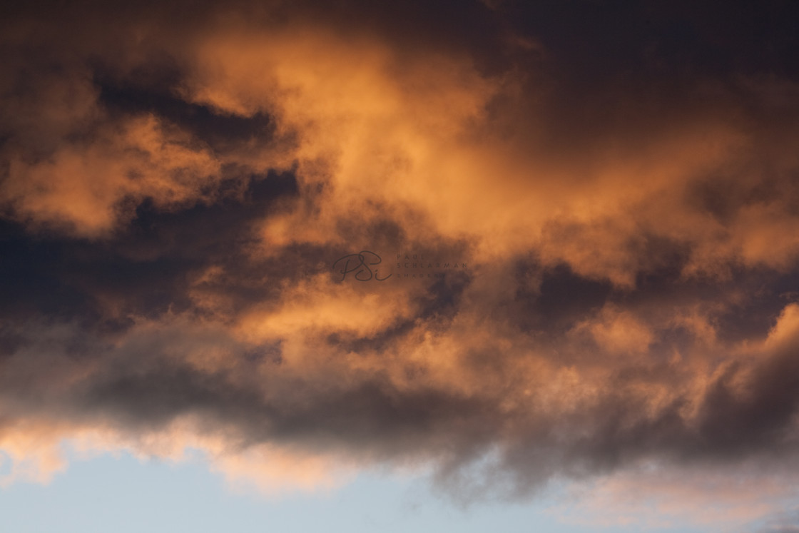 "Acadia Clouds" stock image