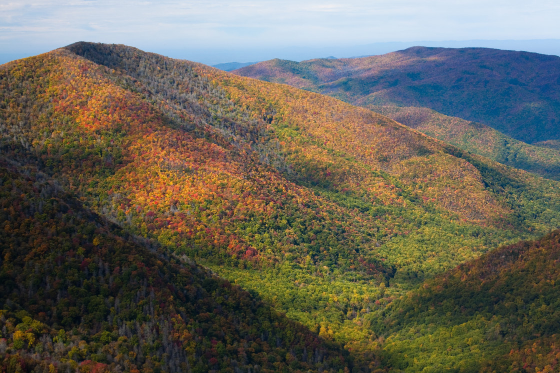 "Great Smoky Mountainsides II" stock image