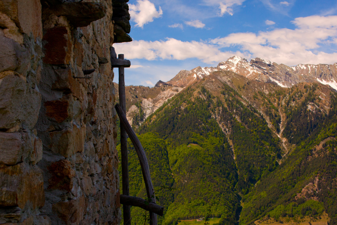 "Valle Vigezzo Viewpoint" stock image