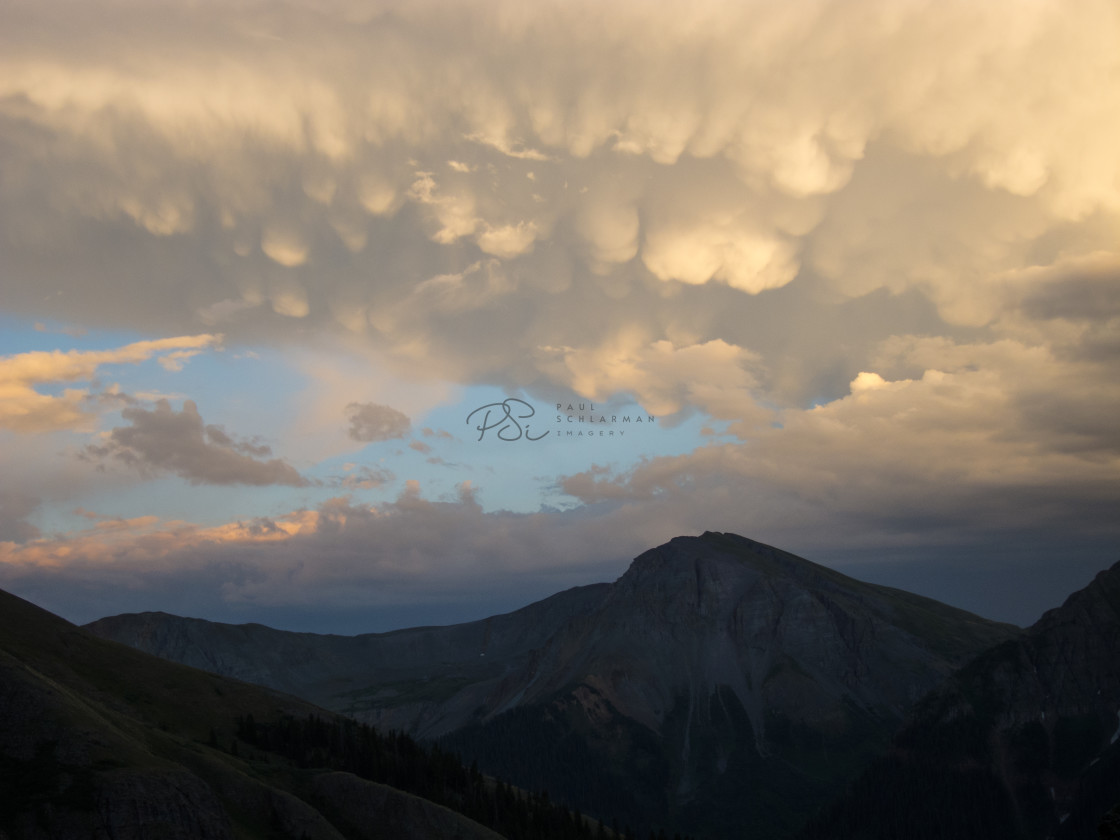 "San Juan Mammatus" stock image