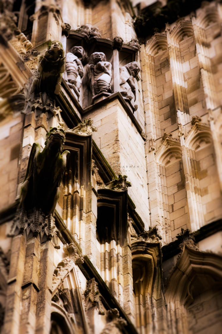 "York Gargoyles" stock image