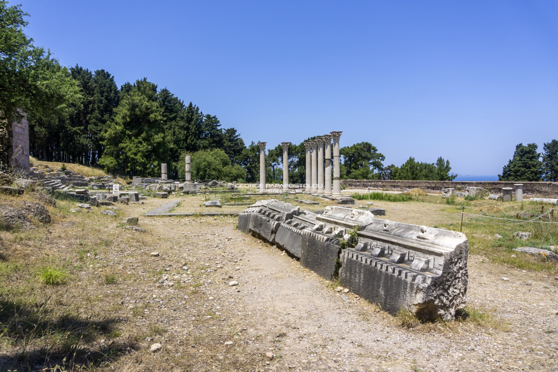 "Asklipieion of Kos" stock image