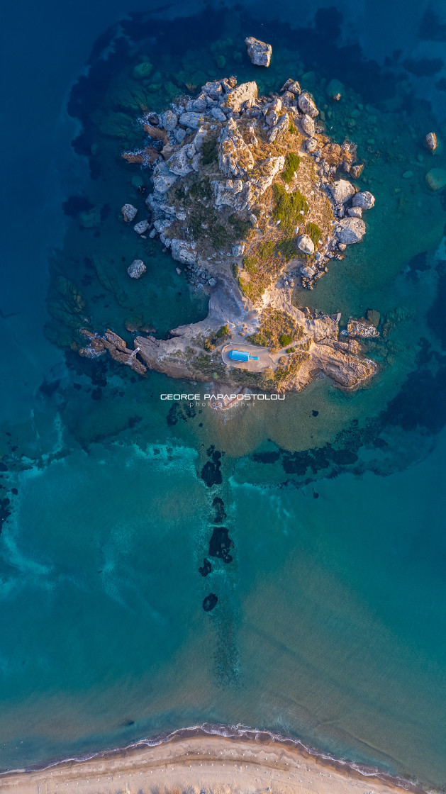 "Kastri islet" stock image