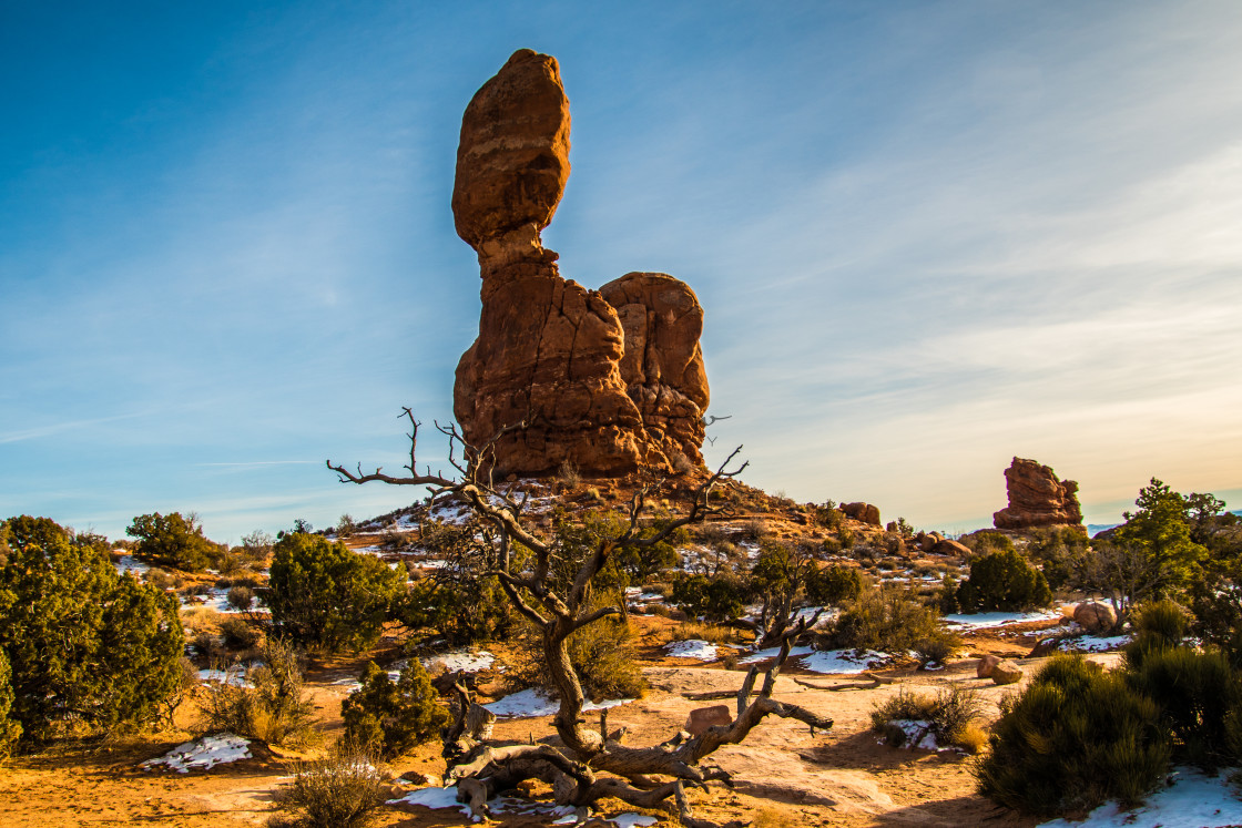 "Balanced Rock" stock image