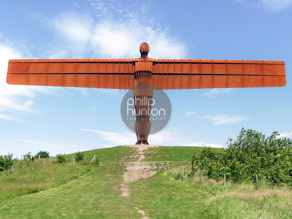 "Angel of the North" by Philip Hunton - £10.00 "Angel of the North" stock image
