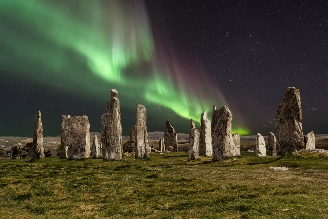 "Callanish Stones" stock image