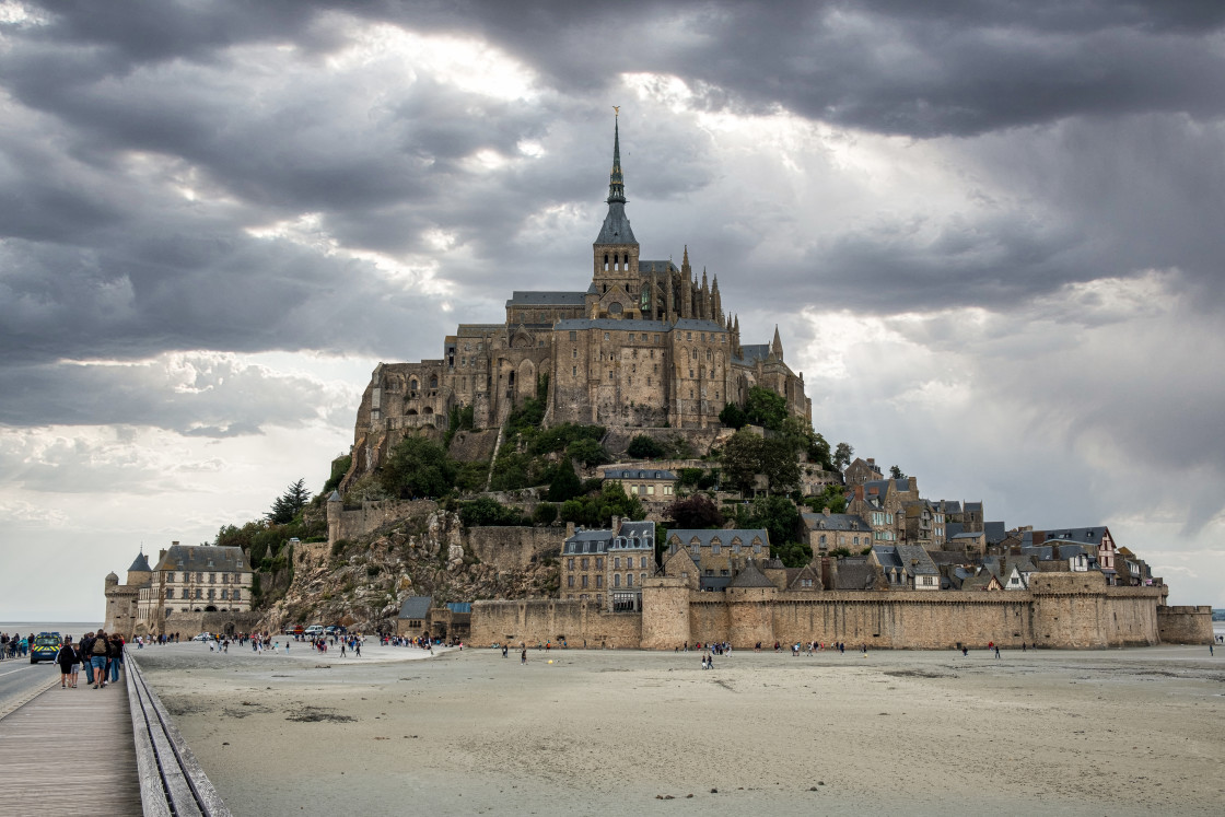 "Mont Saint Michel" stock image