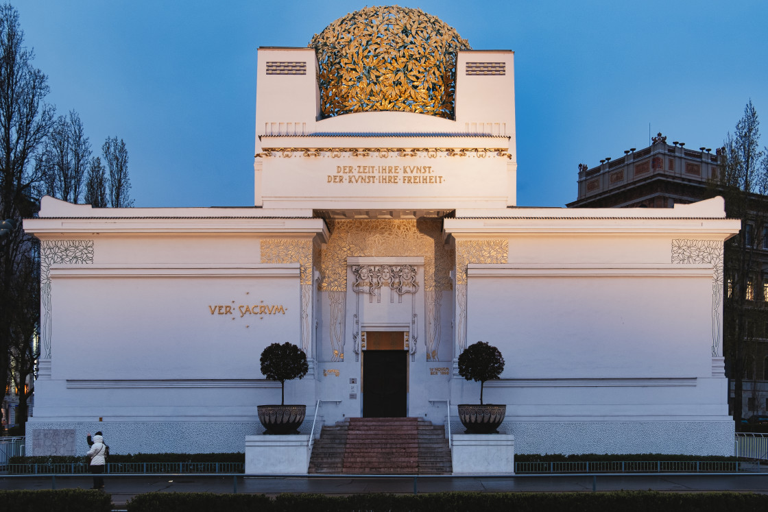 "Vienna's Secession Building" stock image