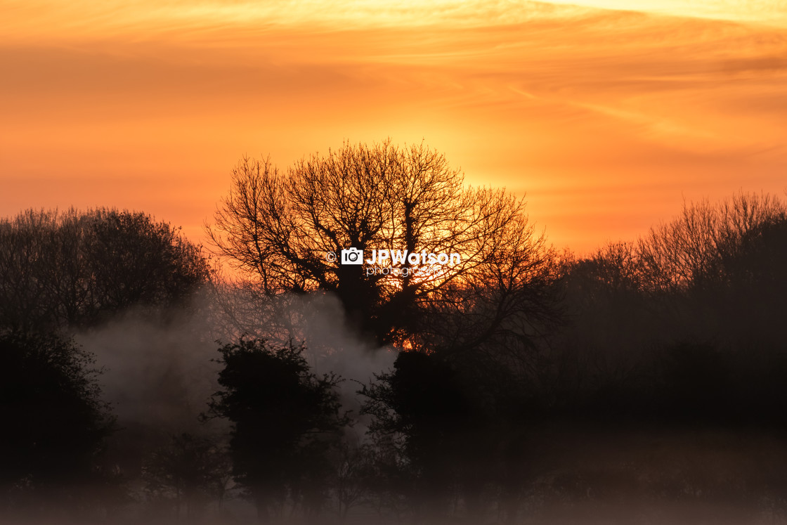 "Spring Sunrise" stock image