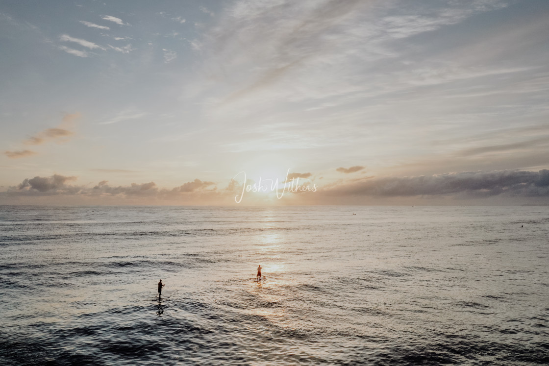 "Sunrise journey" stock image