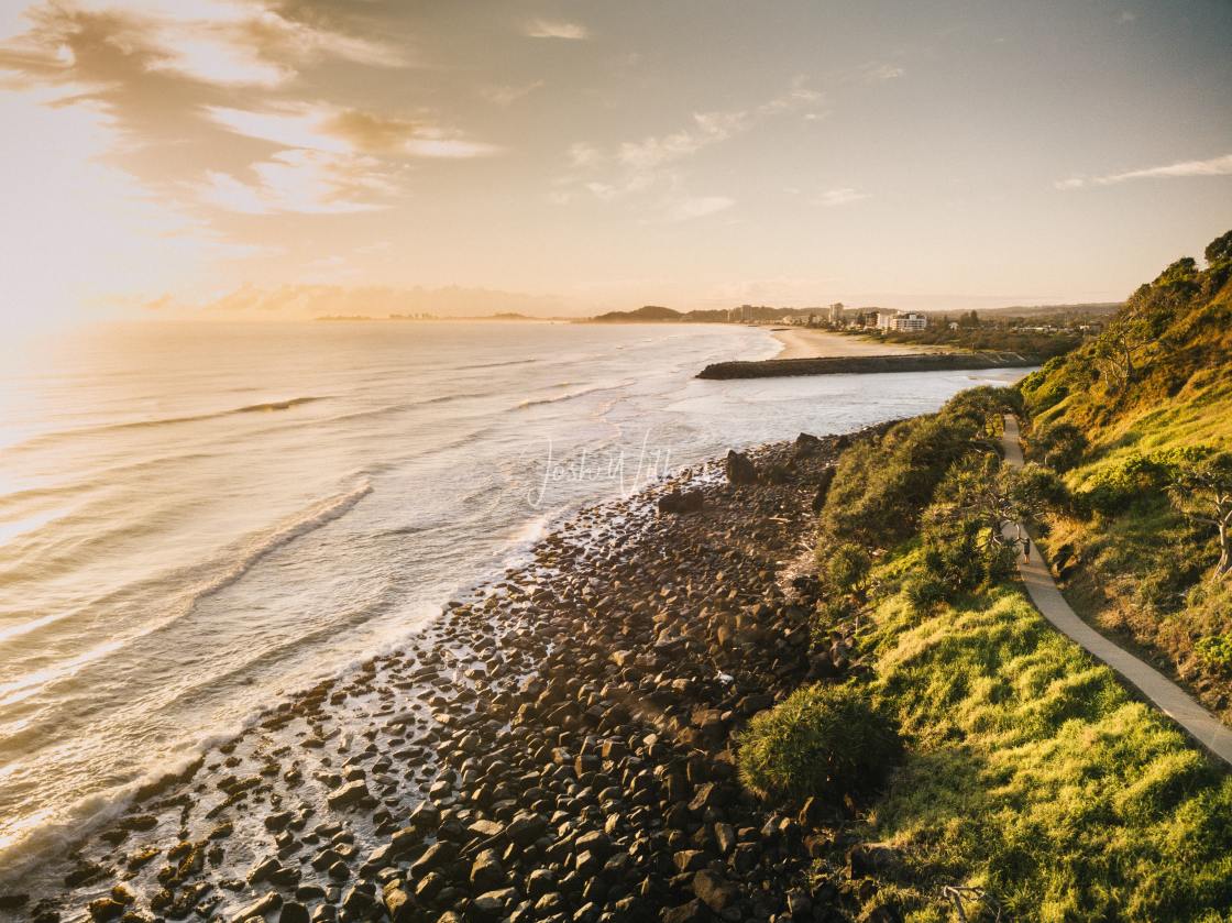 "Burleigh Head" stock image