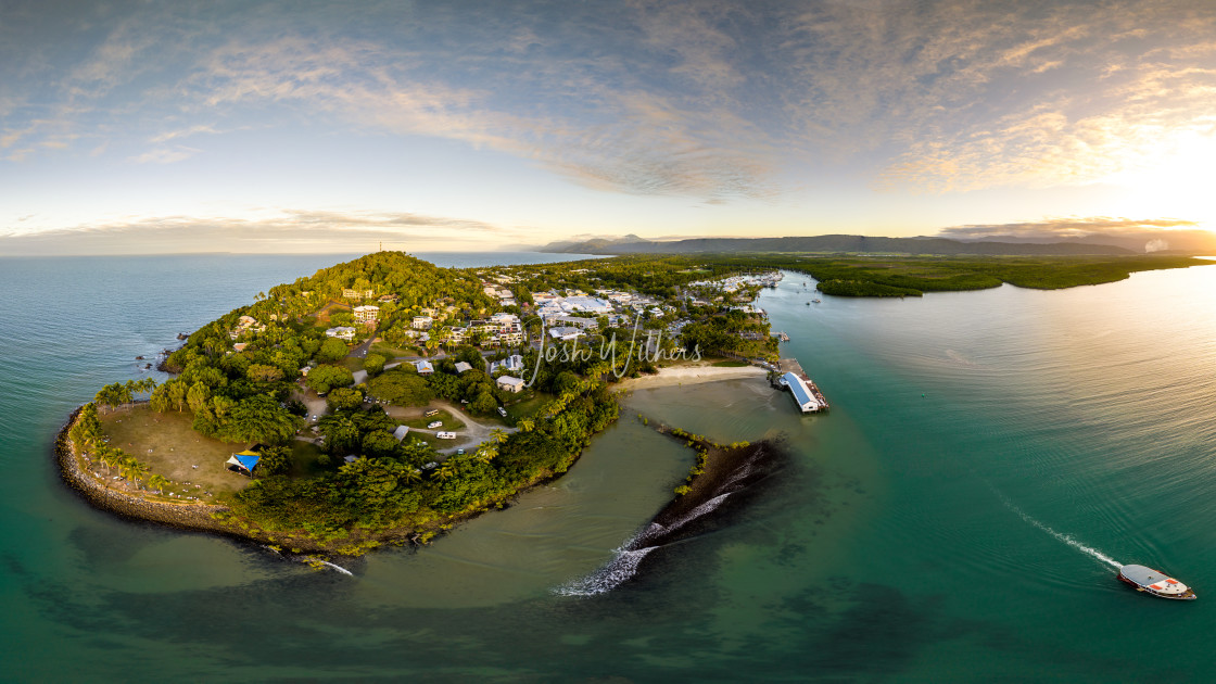 "All of Port Douglas" stock image